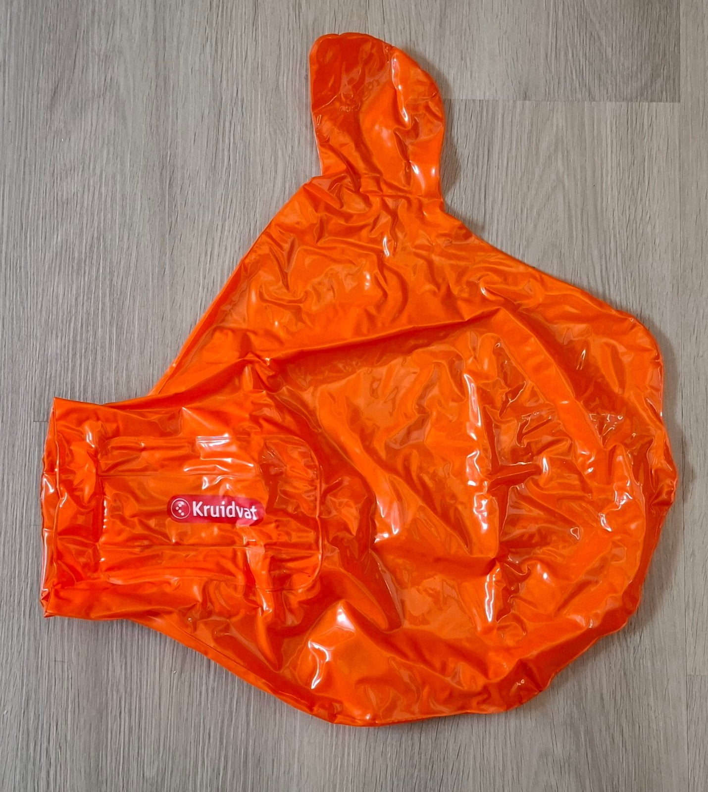 Oranje opblaasbare hand met duim - Kruidvat, Ophalen of Verzenden, Zo goed als nieuw