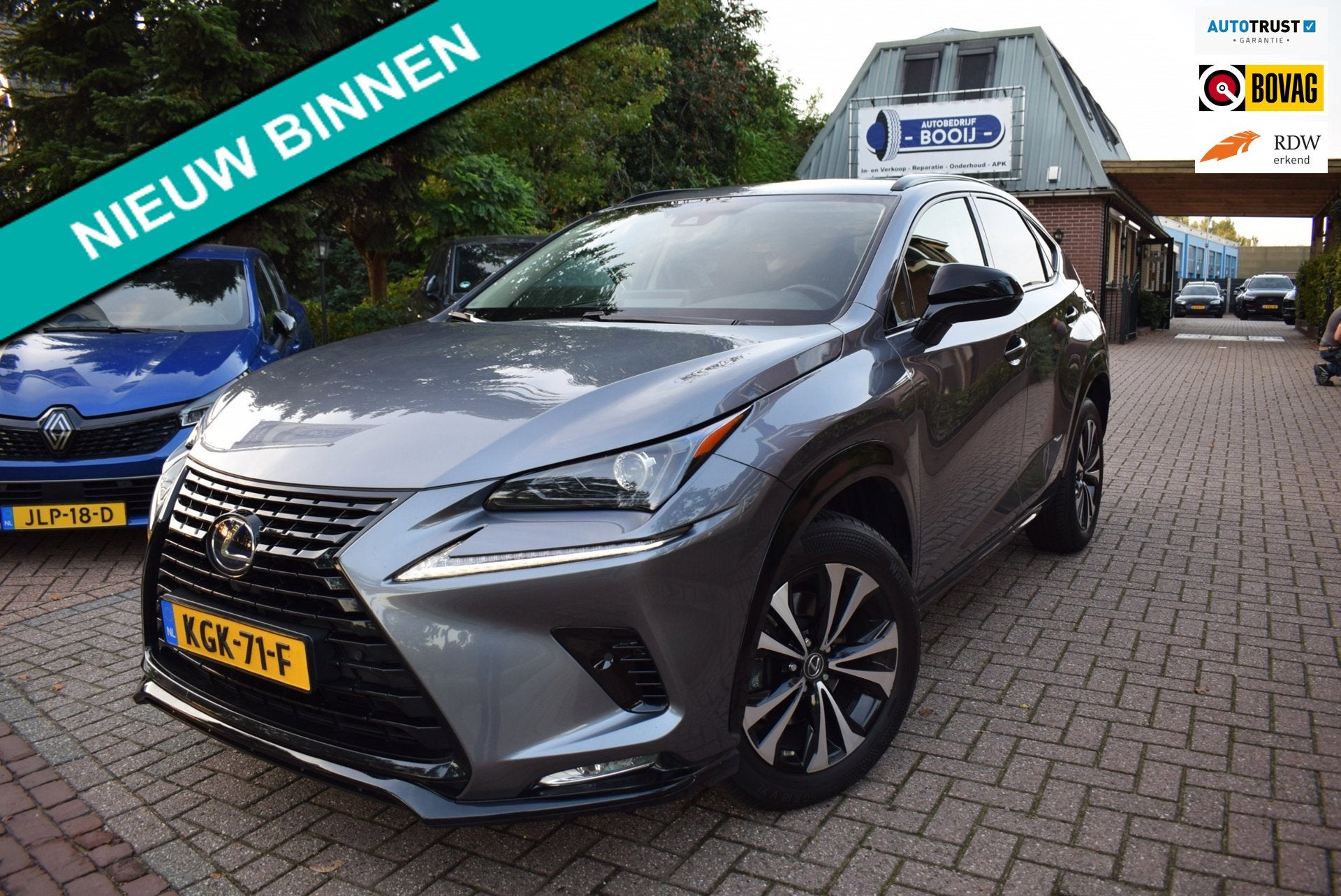 Lexus NX 300h AWD Executive Line AUTOM/LEDER/CAMERA/NAVI/CRU, Auto's, Gebruikt, Euro 6, Leder, Bedrijf