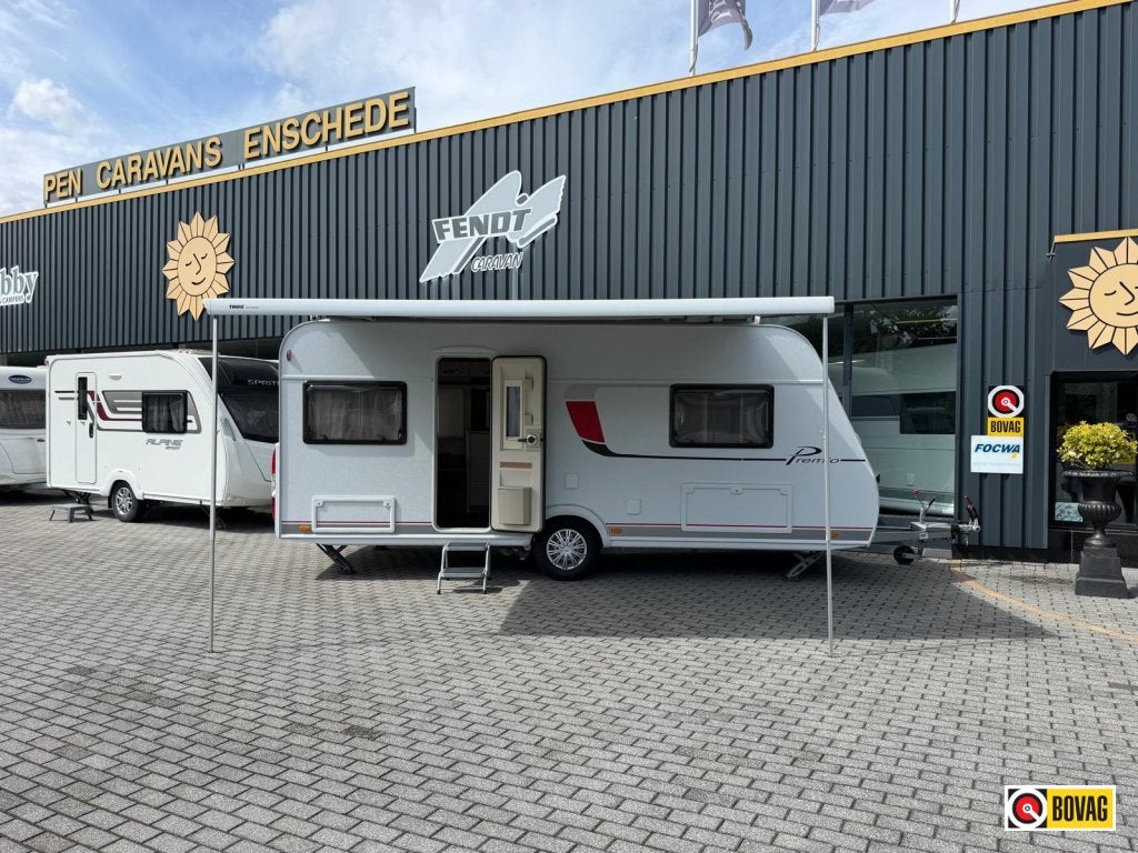 Bürstner Premio 460 TS Vol uitgerust!!, Caravans en Kamperen, Rondzit, Bedrijf, Schokbreker, 5 tot 6 meter