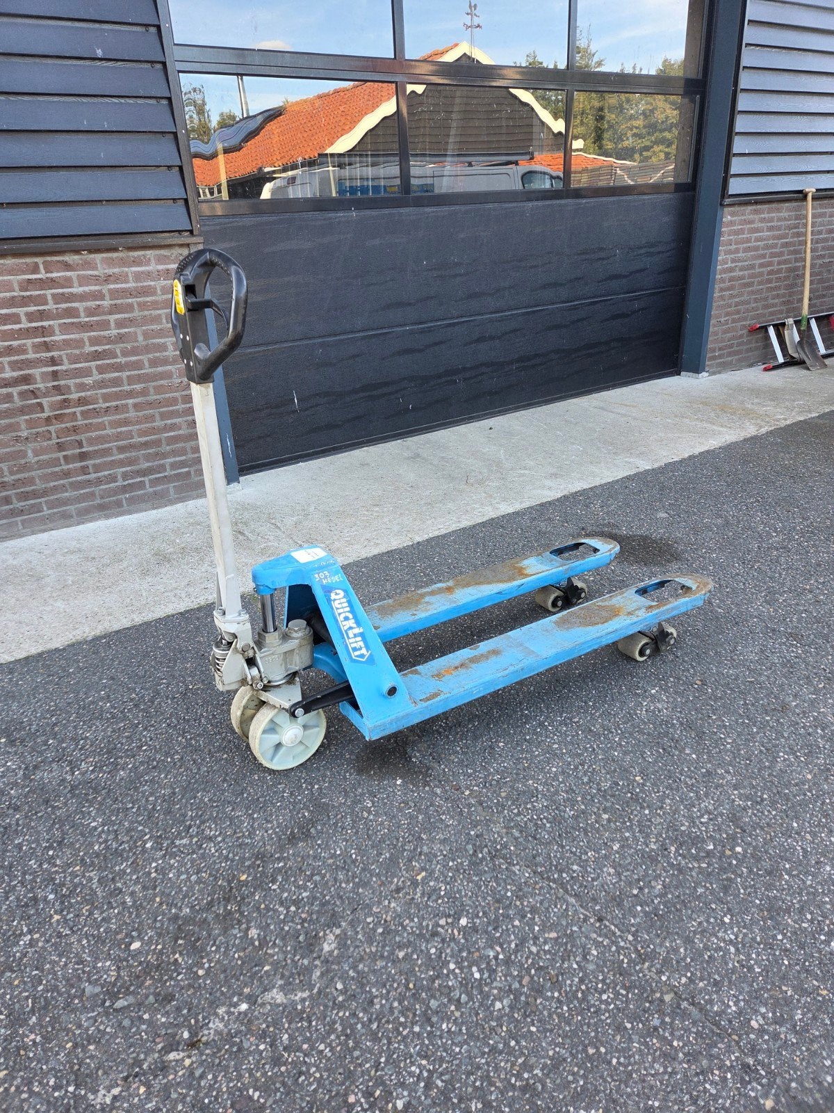 palletwagen pompwagen, Transportkar, 100 liter of meer, Ophalen of Verzenden, Nvt