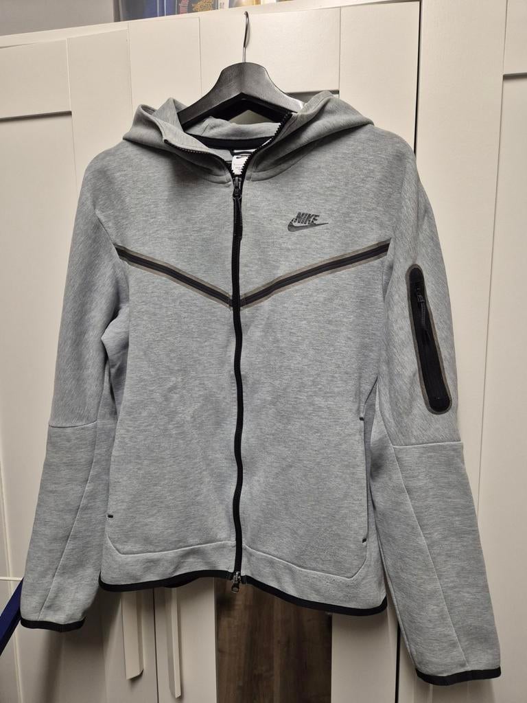 Nike Tech Fleece Vest - Maat S - Grijs, Nike, Ophalen of Verzenden, Zo goed als nieuw, Grijs