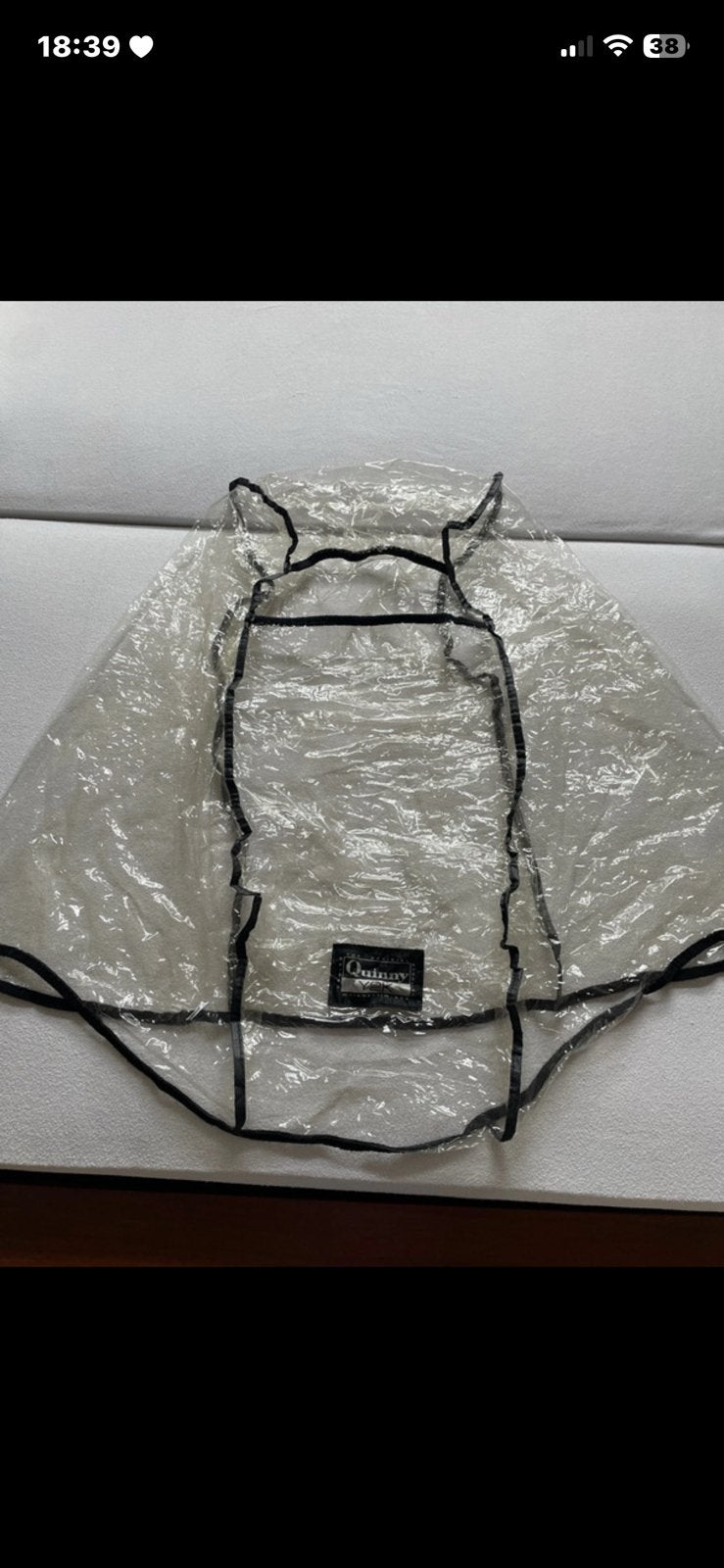 Regenhoes voor een Buggy, Merk Quinny Y2K, Ophalen of Verzenden, Zo goed als nieuw, Quinny, Regenhoes