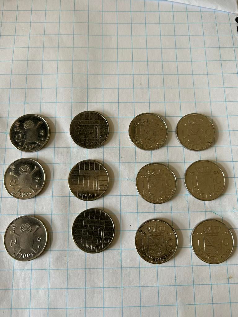 12 guldens, Ophalen of Verzenden, Nederland, Munten
