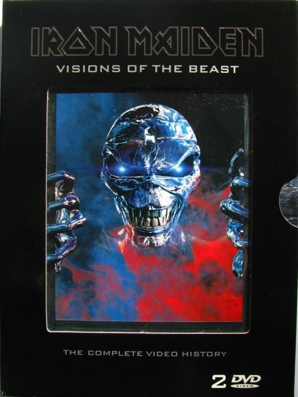 Iron Maiden ‎– Visions Of The Beast, Cd's en Dvd's, Dvd's | Muziek en Concerten, Alle leeftijden, Ophalen of Verzenden, Zo goed als nieuw