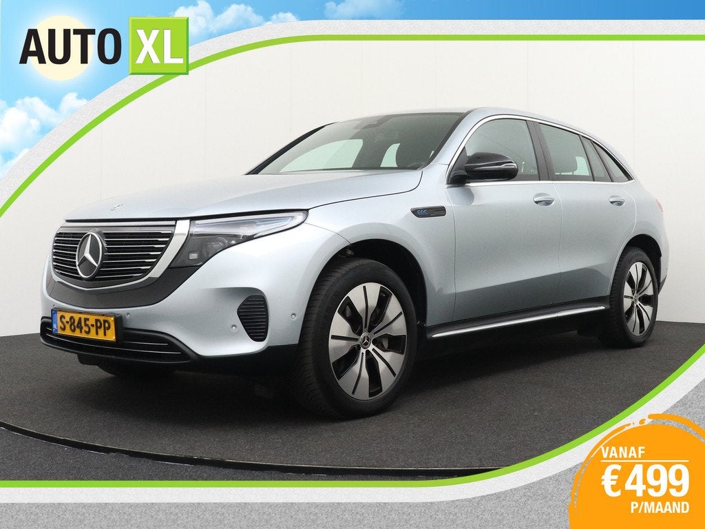 Mercedes-Benz EQC 400 4MATIC 80 kWh (98%SOH) 408PK Business+, Auto's, Mercedes-Benz, Automaat, Stof, Zwart, 80 kWh