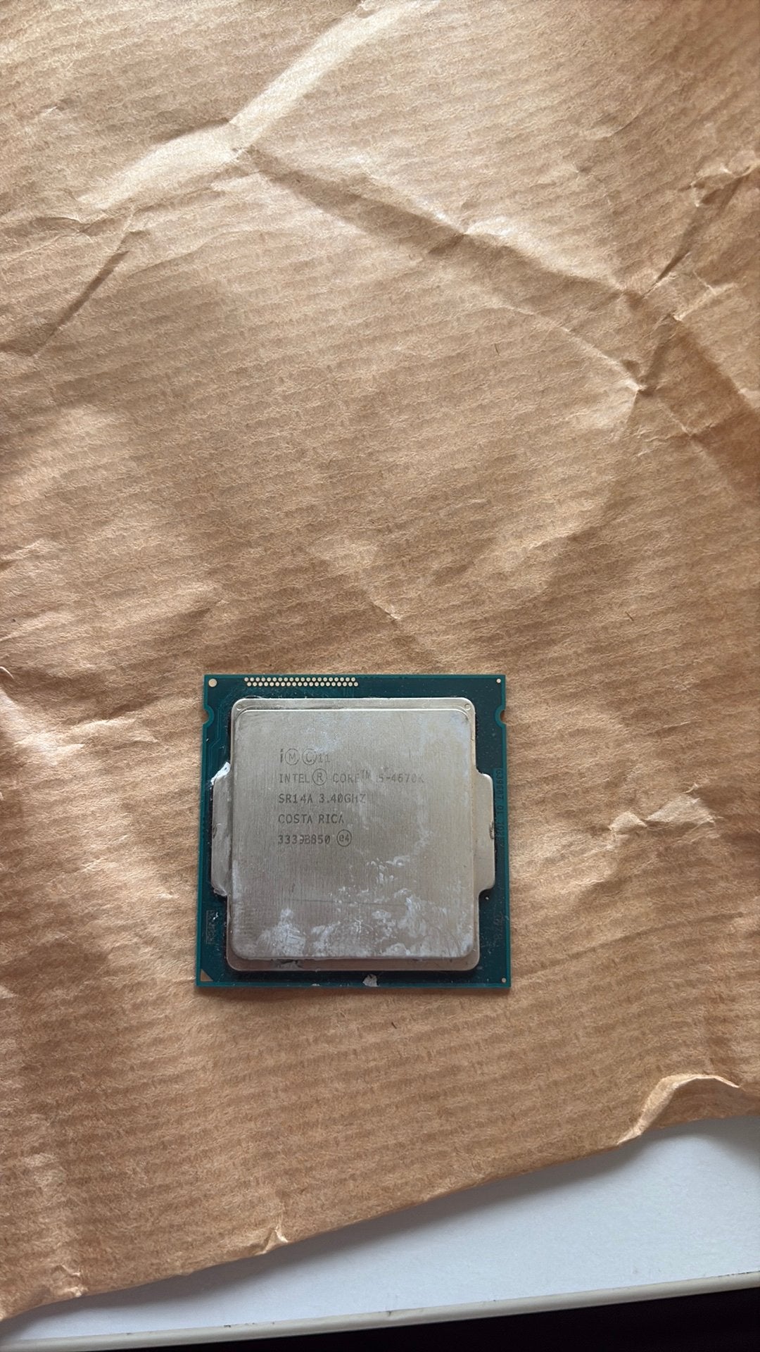 Intel Core i5 4670K 3.40 GHz, Computers en Software, Ophalen of Verzenden, Zo goed als nieuw, 4-core, 3 tot 4 Ghz