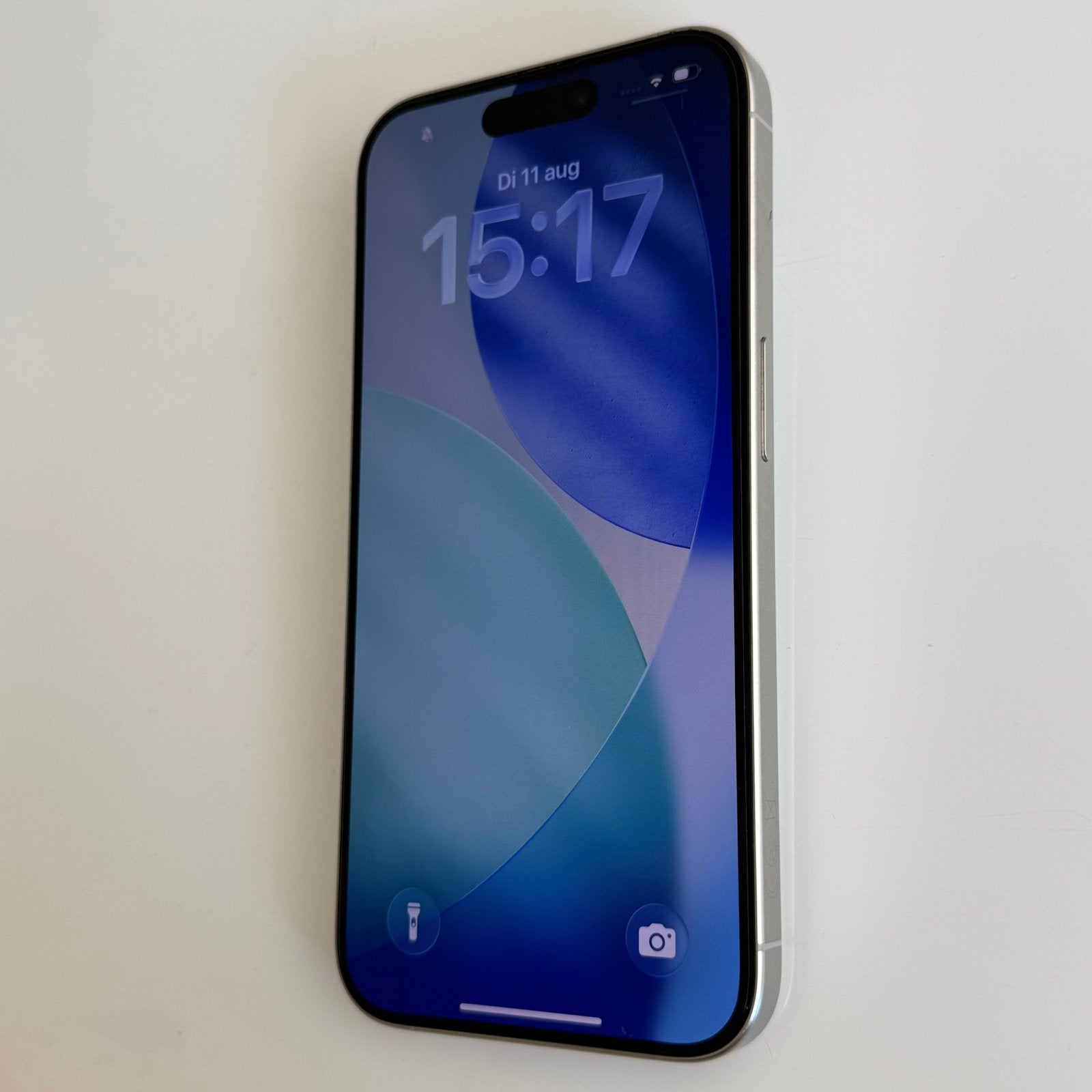 iPhone 15 Pro, 128 GB, Wit, Ophalen of Verzenden, Zo goed als nieuw