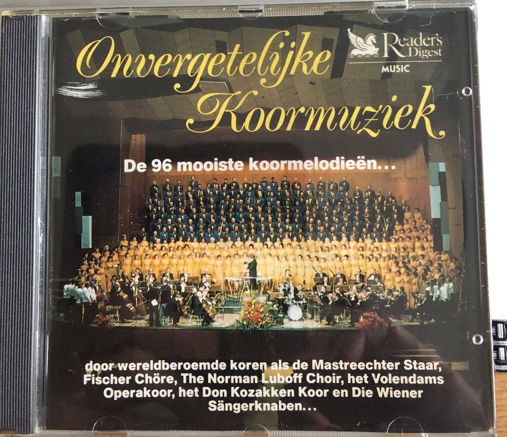 Onvergetelijke Koormuziek - Reader's Digest 5CD Boxset NIEUW, Inclusief boekje, Boxset, Ophalen of Verzenden, Nieuw in verpakking