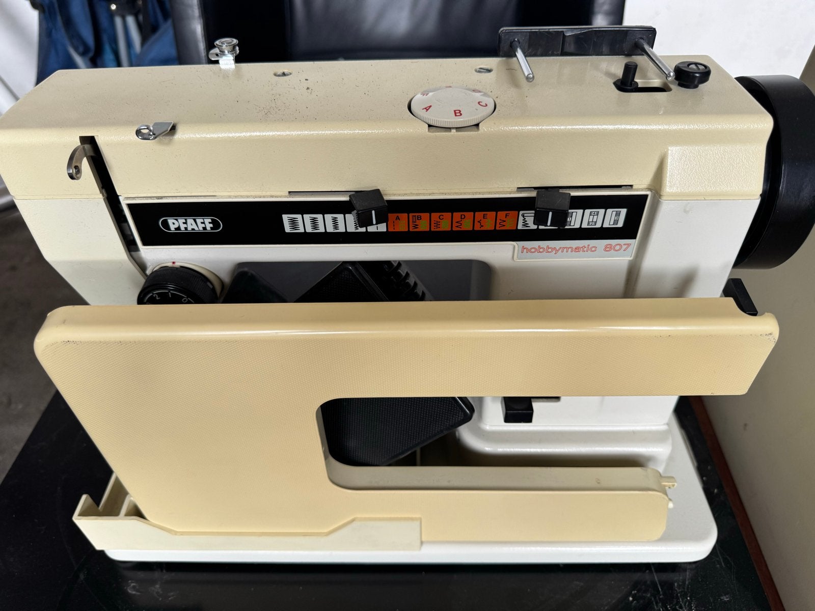 Pfaff HobbyMatic 807 Naaimachine - Vintage en Functioneel, Ophalen of Verzenden, Gebruikt, Naaimachine, Pfaff