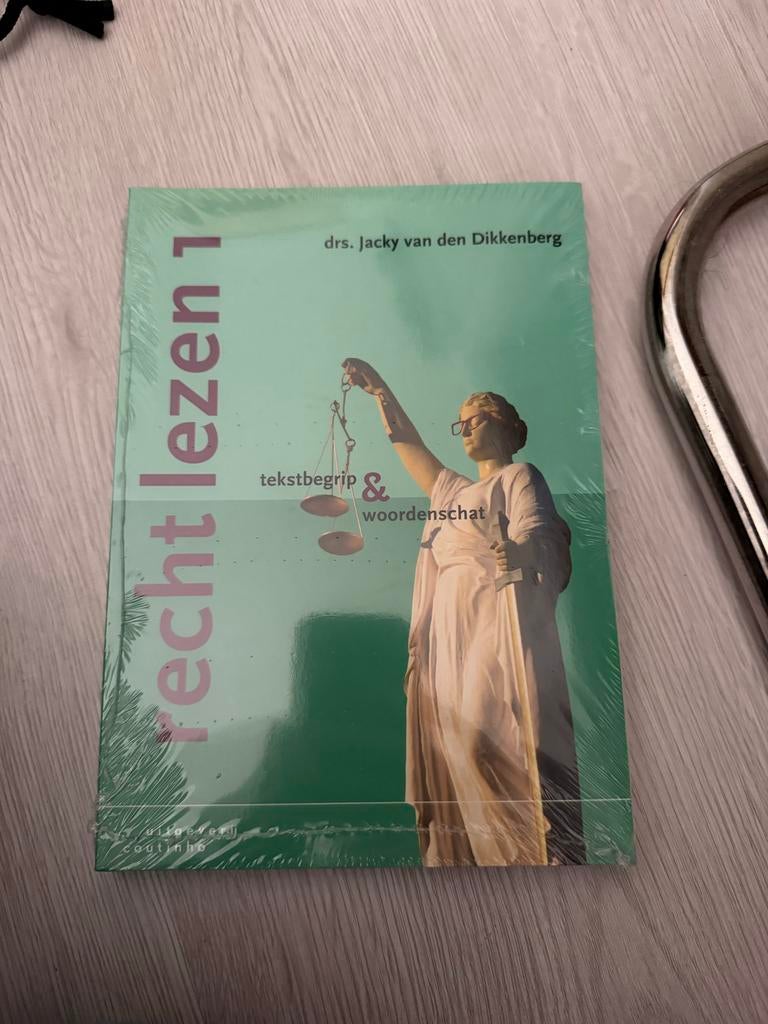 Recht Lezen 1: Tekstbegrip & Woordenschat - Nieuw in plastic, Boeken, Ophalen of Verzenden, Gamma, Nieuw, HBO