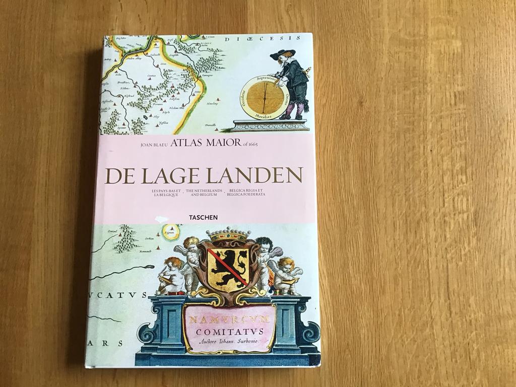 Atlas Major van Joan Blaeu 1665, Ophalen, 39 cm, 54 cm