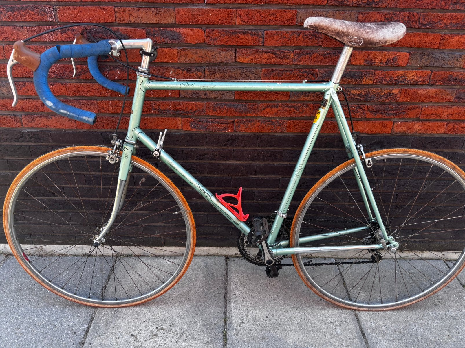 Raleigh racefiets 59cm frame, Fietsen en Brommers, Fietsen | Oldtimers, 55 tot 59 cm, Ophalen