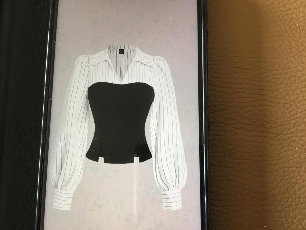 Zwart/wit blouse NIEUW shein, Ophalen, Zwart, Maat 42/44 (L), Nieuw