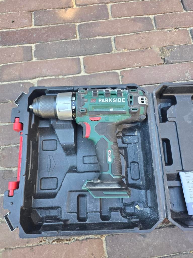 Parkside Boor- en Schroefmachine - Gebruikt, Gebruikt, Variabele snelheid, Ophalen of Verzenden, Boor- en Schroefmachine