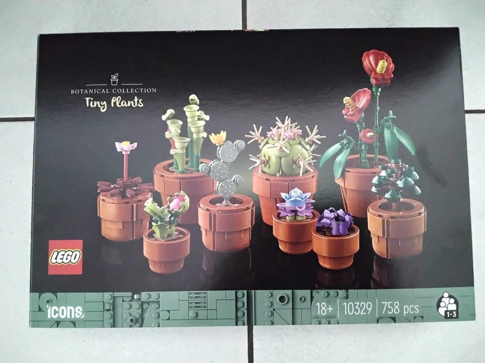 Botanical Collection Tiny Plants LEGO 10329, Kinderen en Baby's, Speelgoed | Duplo en Lego, Ophalen, Lego, Compleet, Zo goed als nieuw