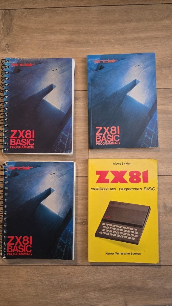 Sinclair ZX81 manuals, Computers en Software, Vintage Computers, Ophalen of Verzenden, Sinclair