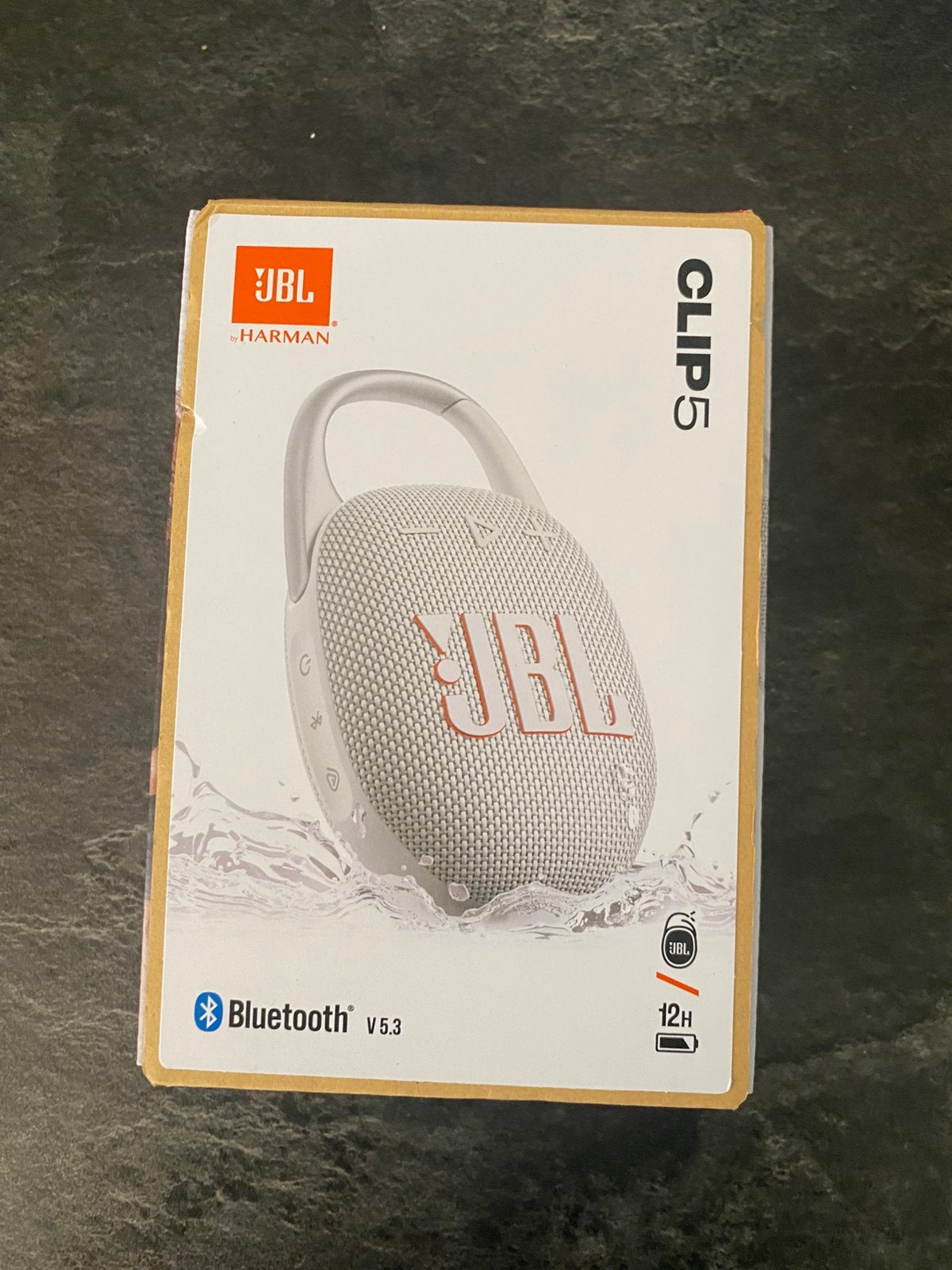 jbl clip 5 wit, Ophalen, Zo goed als nieuw, Overige merken