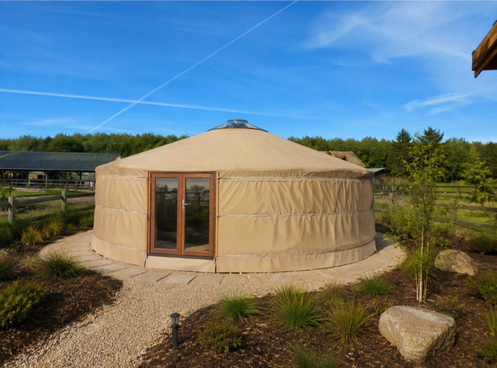 Glamping yurt, Ophalen, Nieuw, Tot en met 4