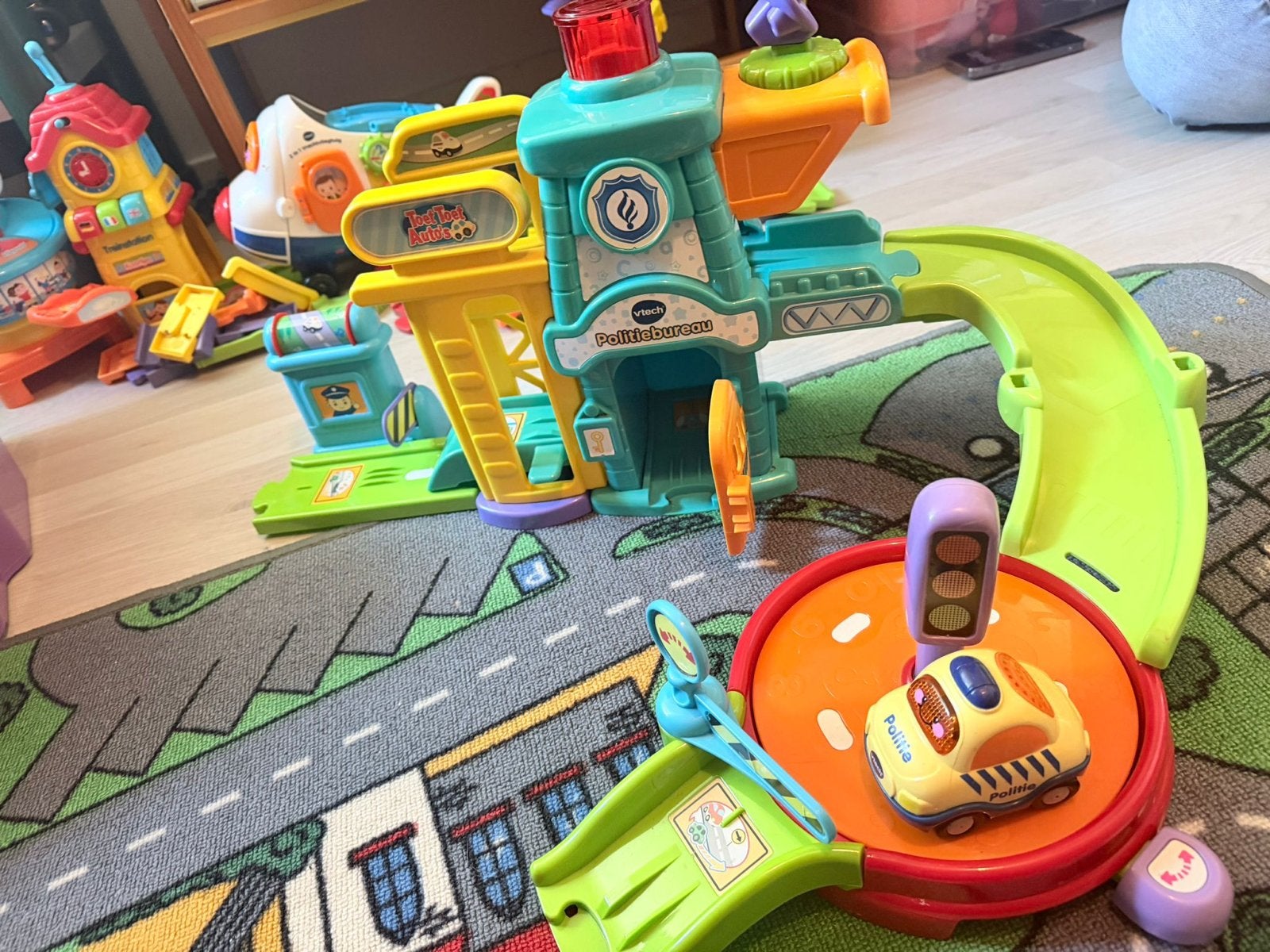 VTech Toet Toet Auto's Politiebureau Speelset, Ophalen, Gebruikt