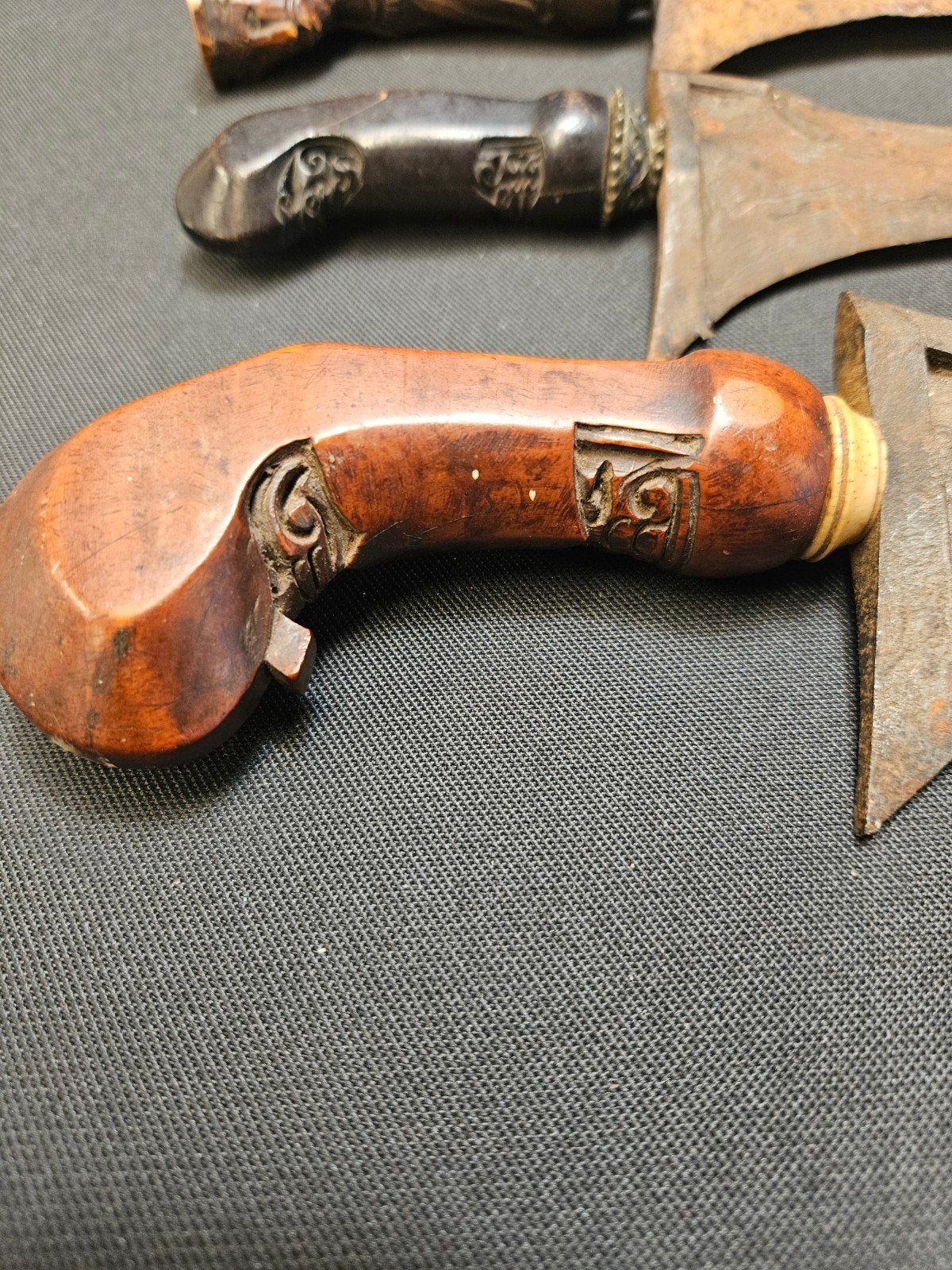 Set van 4 antieke Indonesische Krissen, Ophalen of Verzenden