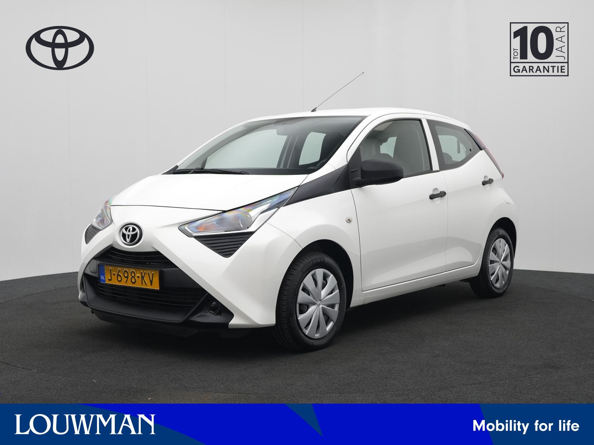 Toyota Aygo 1.0 VVT-i x | NL Auto | Dealer Onderhouden |, Auto's, Voorwielaandrijving, Stof, Gebruikt, Euro 6