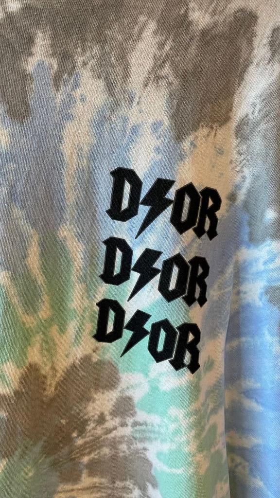Tie dye tshirt met D*or tekst maat m/l katoen, Maat 38/40 (M), Tshirt, Nieuw, Ophalen of Verzenden