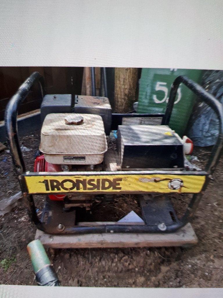 IRONSIDE HONDA GX 390, Ophalen, Gebruikt