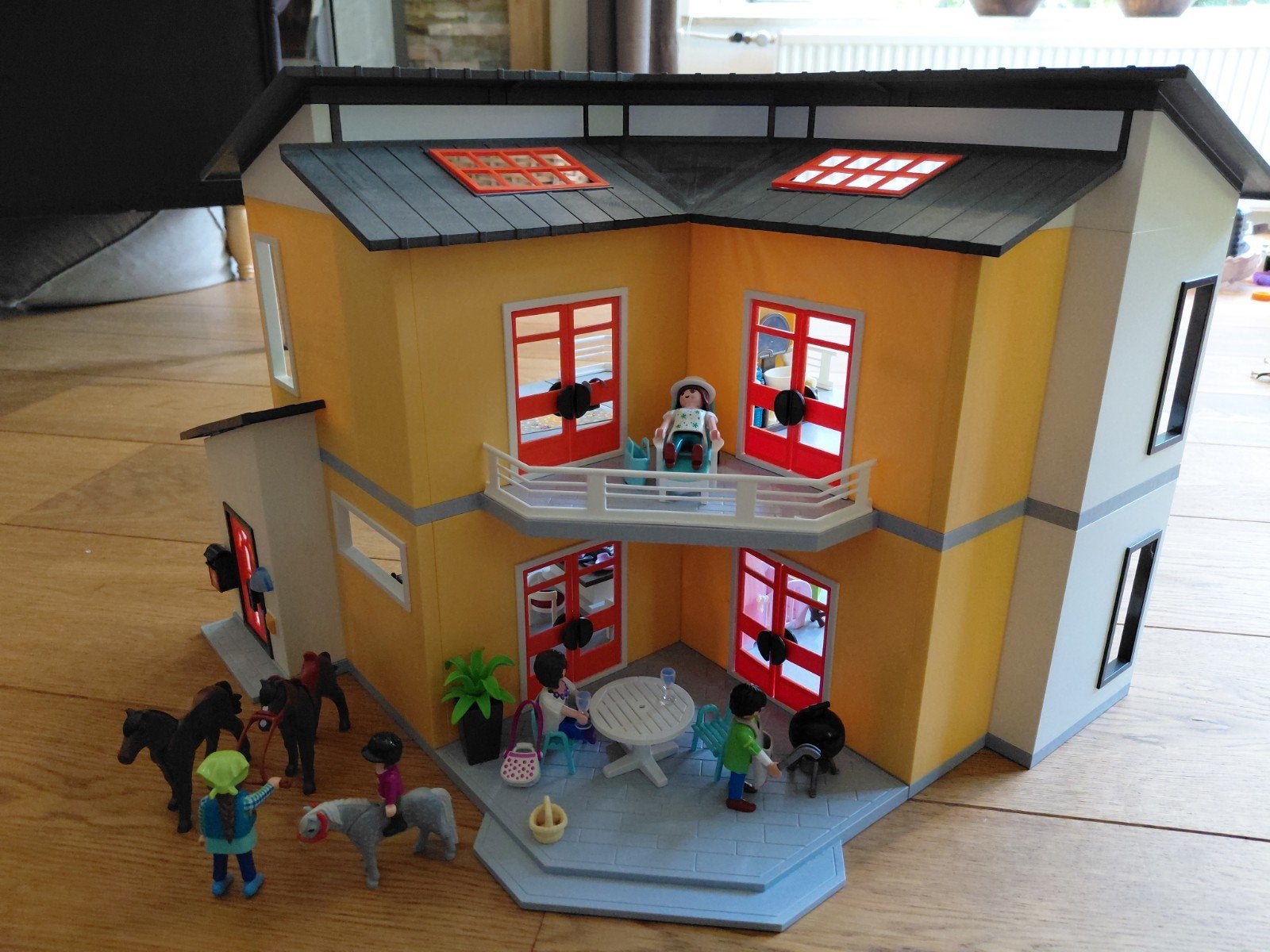 Playmobil Modern Woonhuis met Inrichting en Figuren, Ophalen, Gebruikt, Poppenhuis