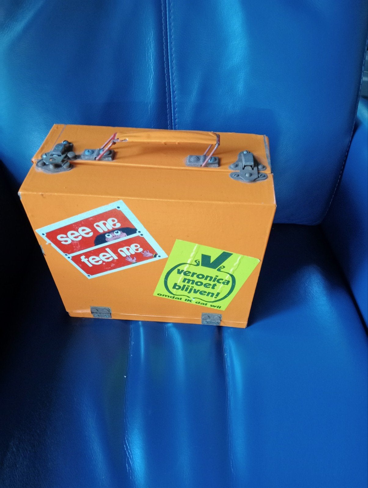 jaren '60/'70 bewaarbox singles, Ophalen