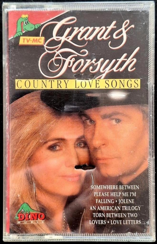 CASSETTE  GRANT & FORSYTH - Country Love Songs, Ophalen of Verzenden, Gebruikt, Country en Western, 1 bandje