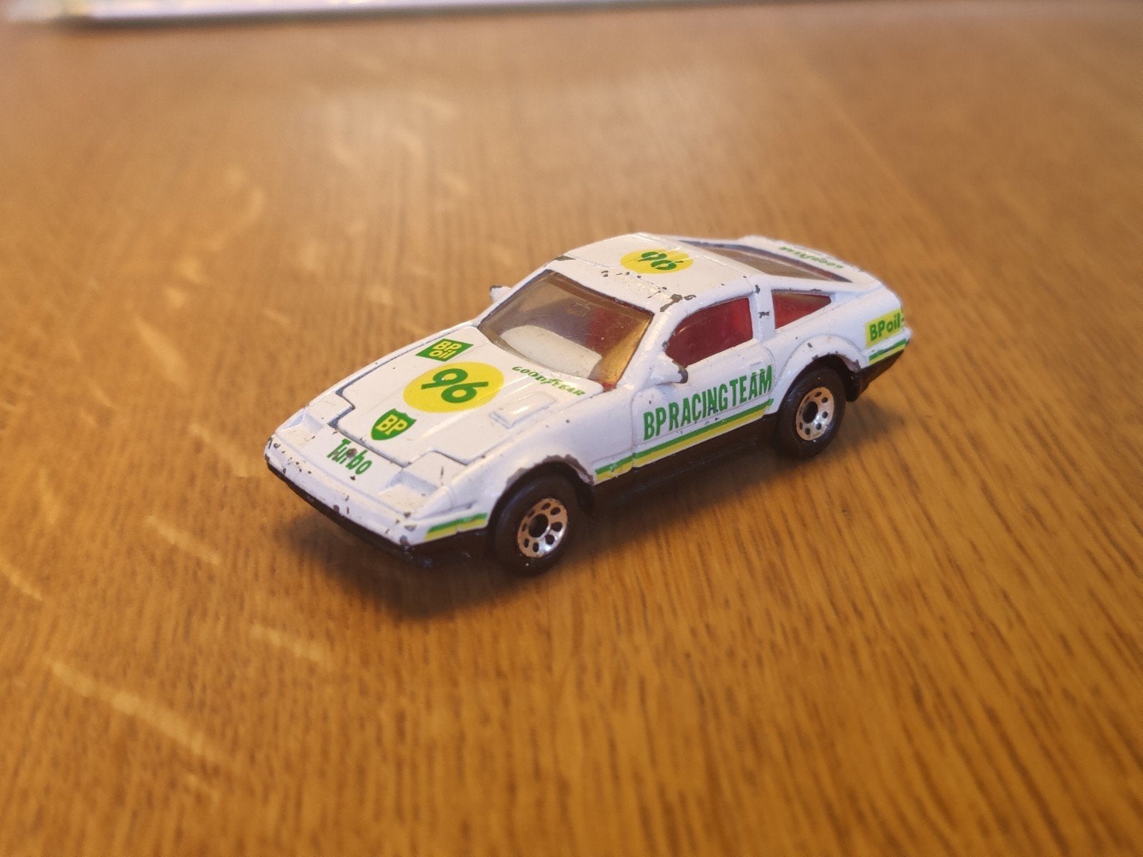 Matchbox Nissan 300 ZX Turbo BP, Hobby en Vrije tijd, Ophalen of Verzenden, Zo goed als nieuw, Auto