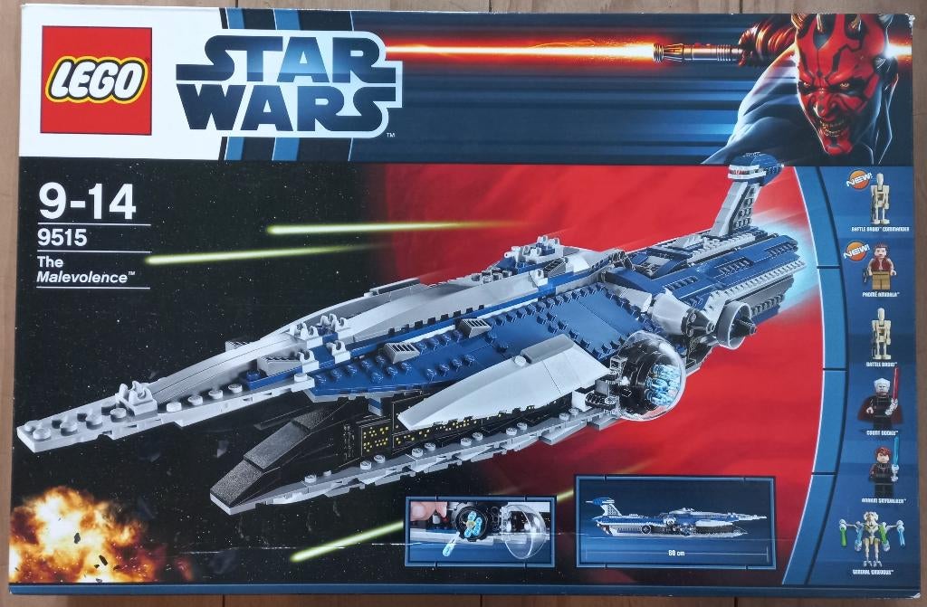 Lego Star Wars The Malevolence - 9515, Star Wars, Lego, Ophalen of Verzenden, Zo goed als nieuw