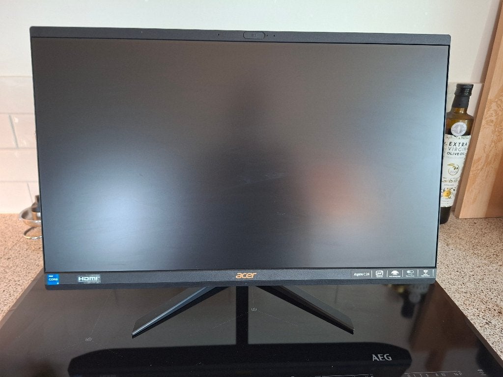 Acer Aspire C 24 All-in-one | C24-1800 | Zwart 23,8 inch, Ophalen, Zo goed als nieuw, SSD