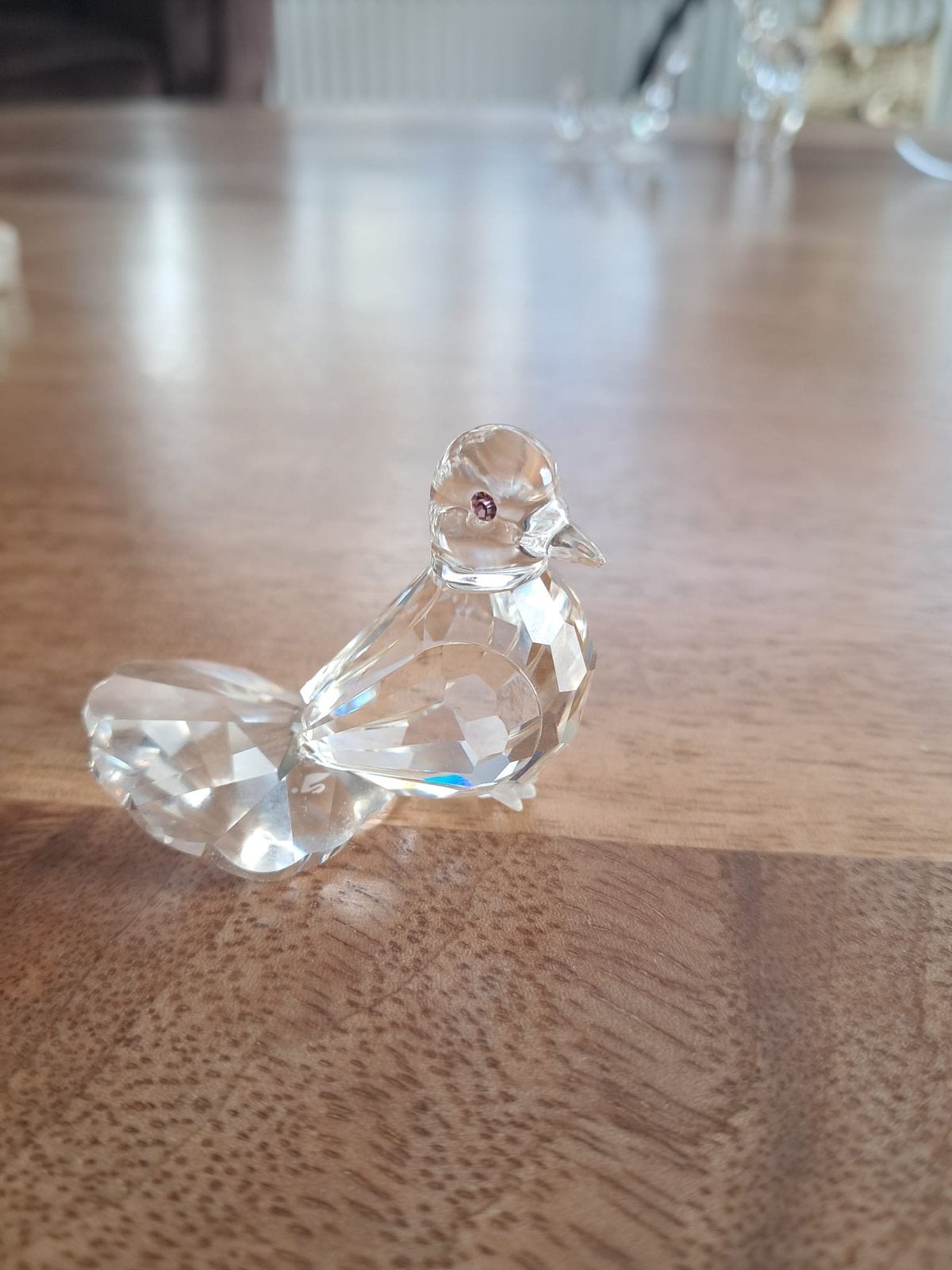Swarovski duif, Verzamelen, Ophalen of Verzenden, Zo goed als nieuw, Figuurtje