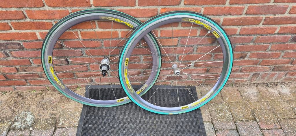 Mavic cosmic wielset jaren 90, Fietsen en Brommers, Fietsonderdelen, Gebruikt, Wiel, Ophalen of Verzenden