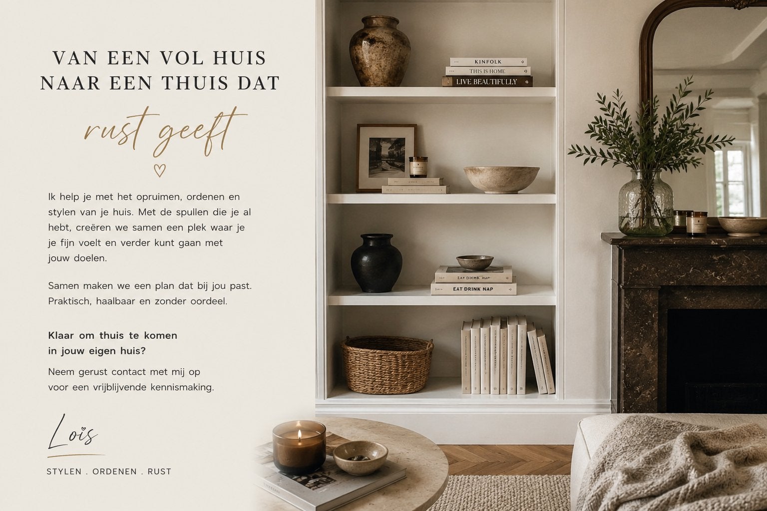 Styling en structuur voor jouw huis, Verkoopstyling