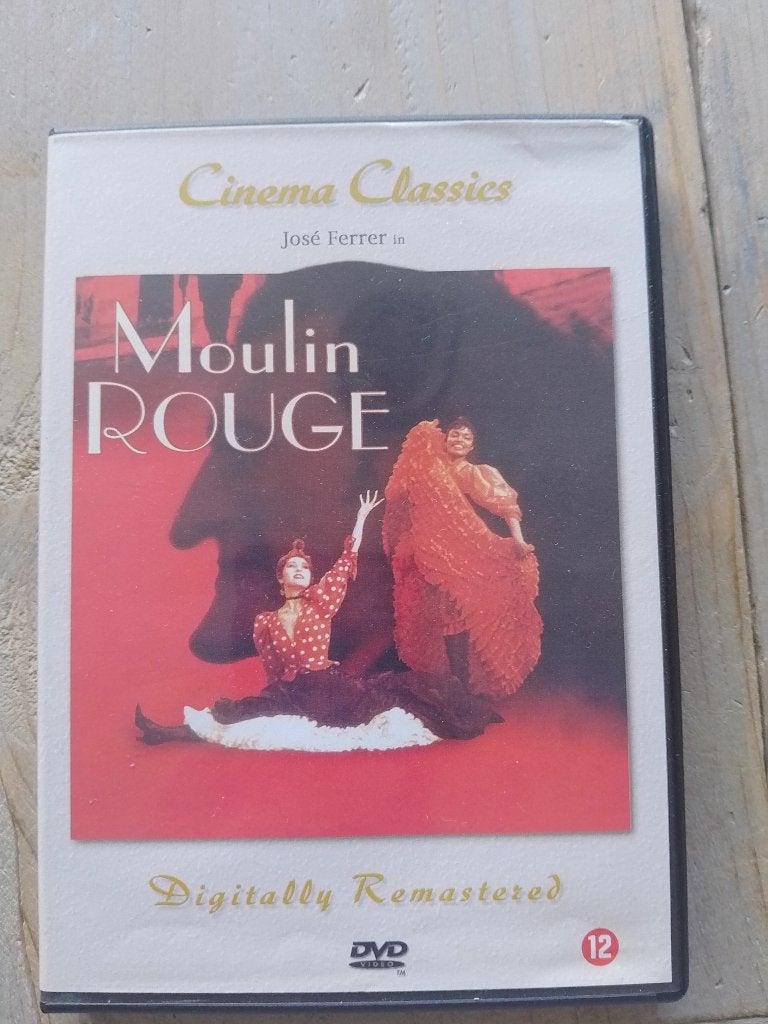 Moulin Rouge (1952) - dvd, Alle leeftijden, Ophalen of Verzenden, Zo goed als nieuw