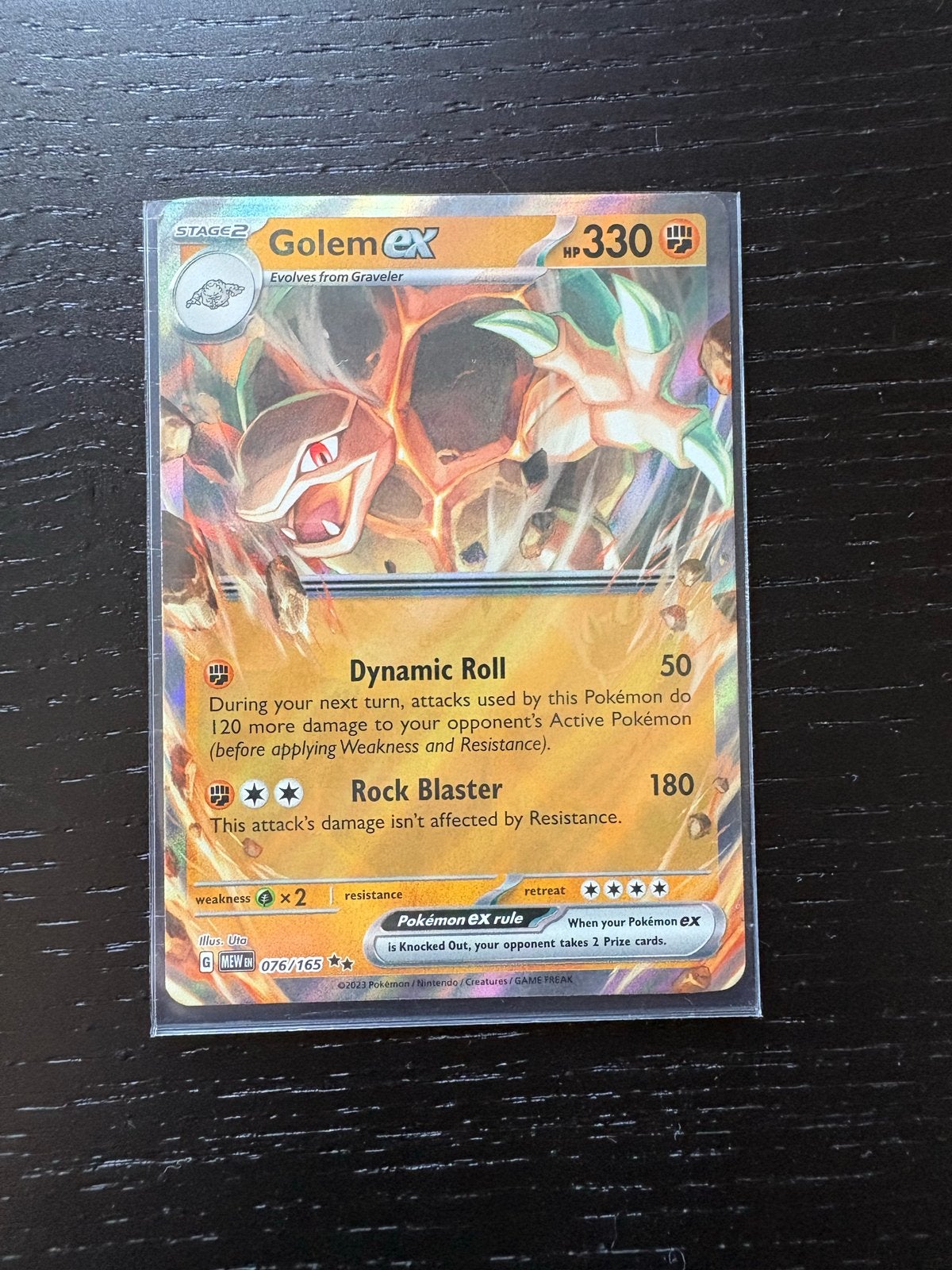 Golem ex (MEW 076), Verzenden, Zo goed als nieuw, Losse kaart