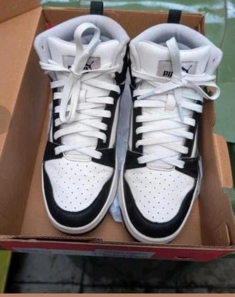 Puma Rebound sneakers maat 37,5 in doos, Ophalen of Verzenden, Zo goed als nieuw, Wit, Sneakers of Gympen