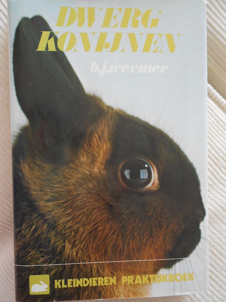 Dwerg konijnen - kleindieren praktijkboek - b.j. wermer, Ophalen, Gelezen, Konijnen of Knaagdieren, B.j. wermer