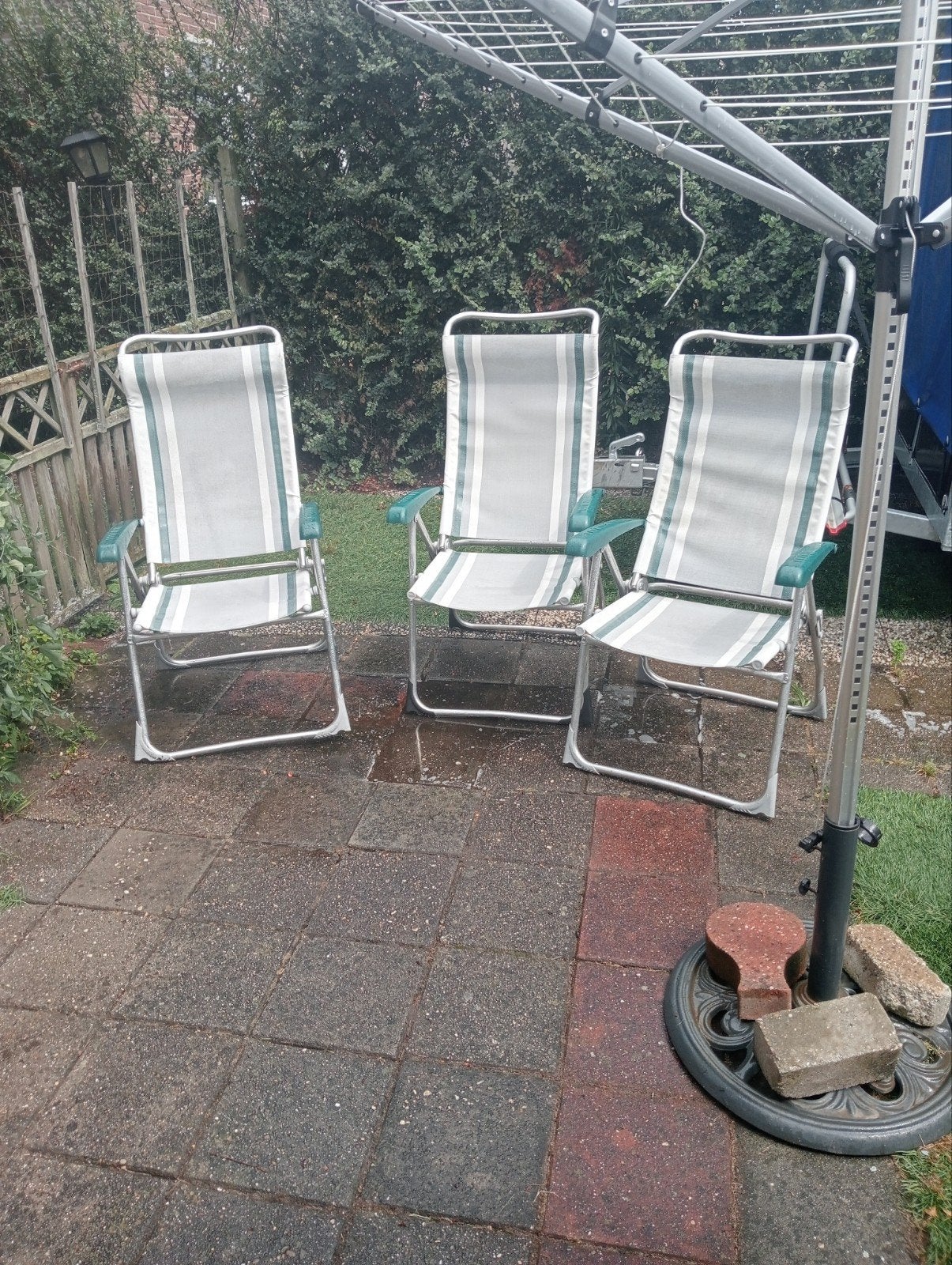 dukdalf stoelen, Ophalen, Gebruikt, Campingstoel