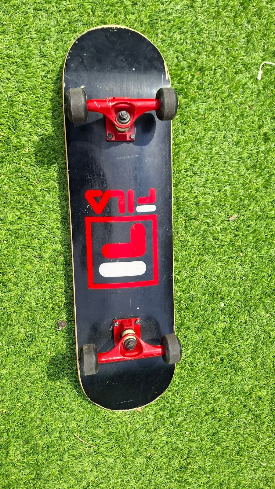 skateboard., Ophalen