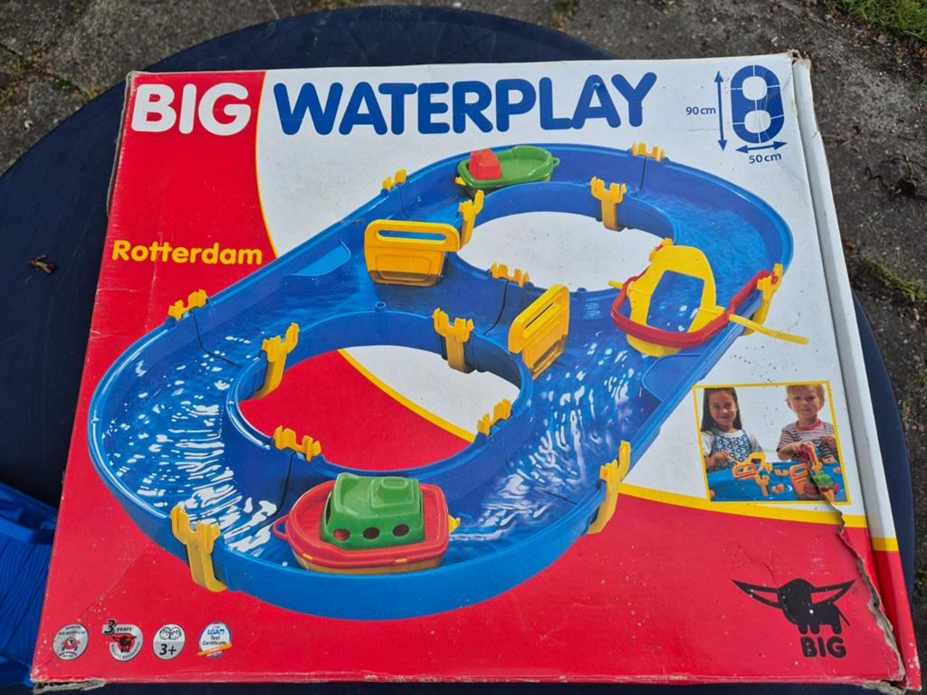 BIG Waterplay Rotterdam waterbaan met bootjes, Ophalen, Gebruikt, Overige typen