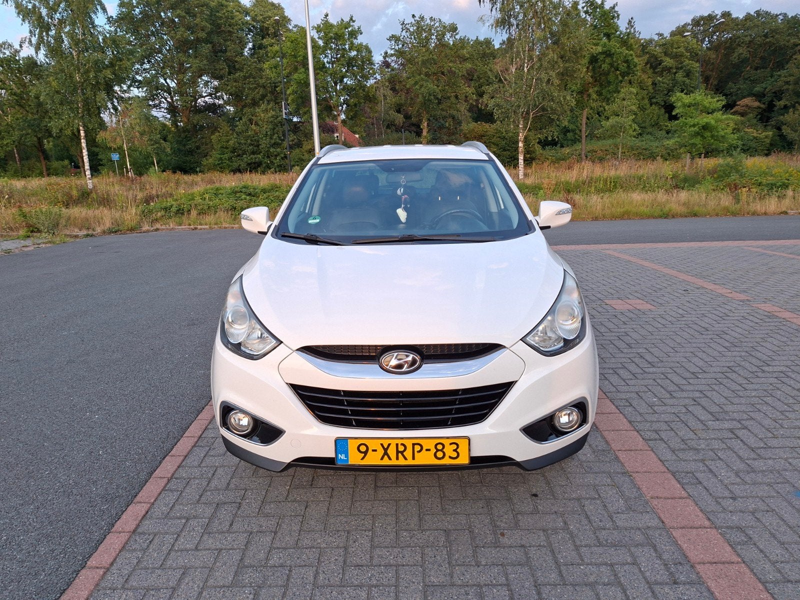Hyundai iX35 1.6i GDI Blue 135pk 2013 Wit, Voorwielaandrijving, 1280 kg, 1591 cc, 4 cilinders
