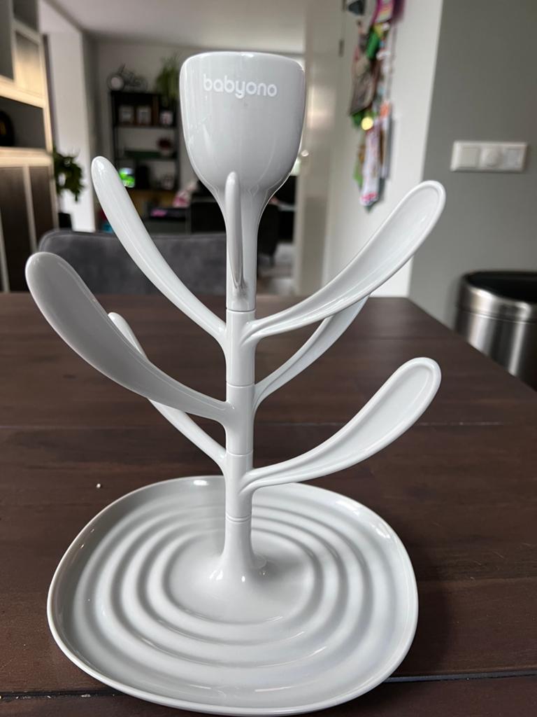 Babyflessen droogrek. Grijs. Babyono. Super handig ding!, Ophalen of Verzenden, Zo goed als nieuw, Overige typen