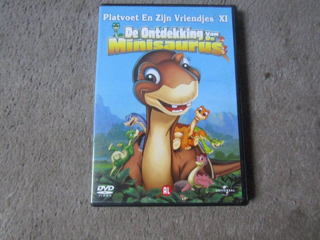 DVD: Platvoet en zijn vriendjes - De ontdekking  minisaurus, Europees, Gebruikt, Tekenfilm, Alle leeftijden