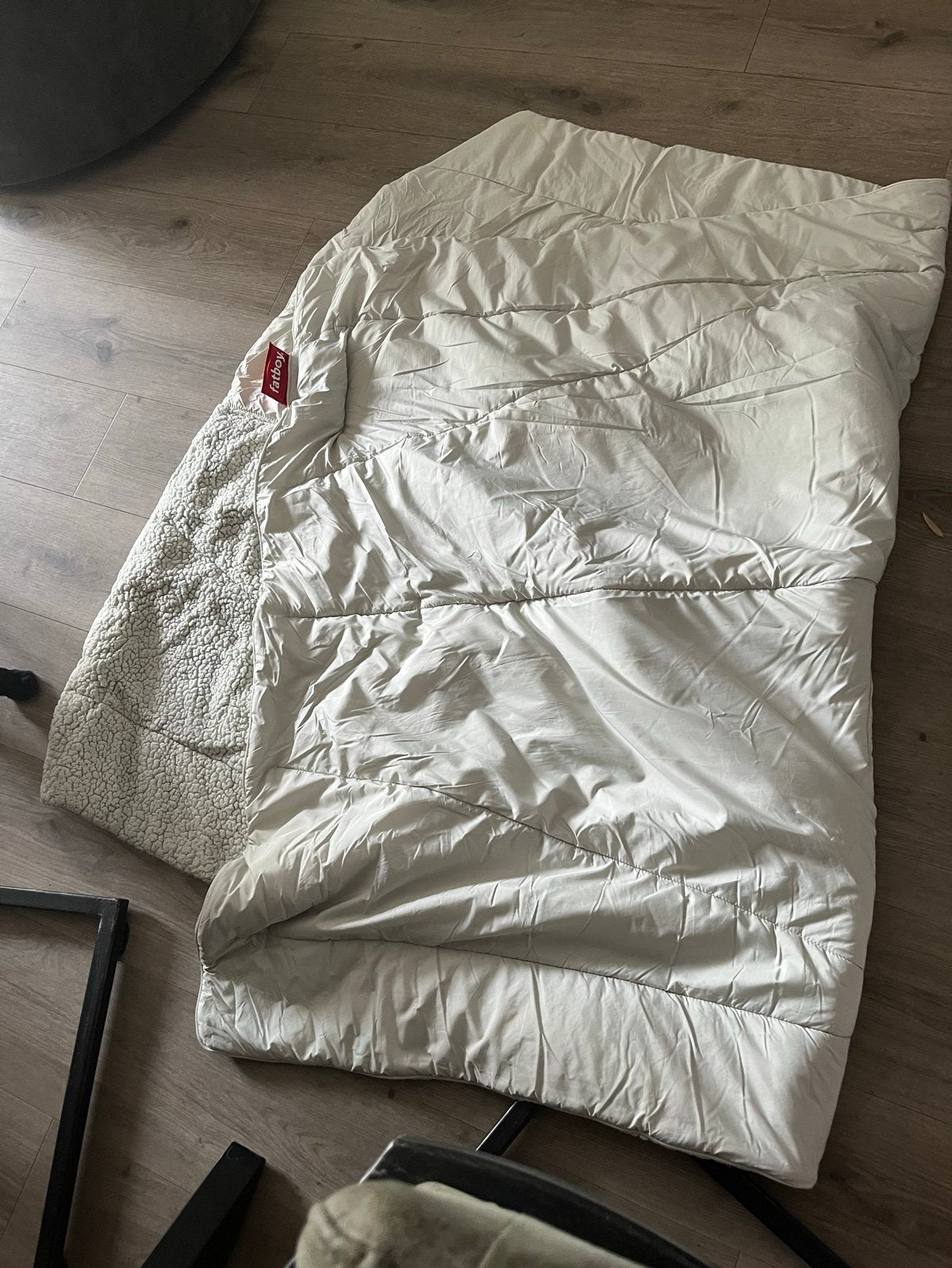 Fatboy Hotspot Family Verwarmde Deken - Zo goed als nieuw, Ophalen of Verzenden, Zo goed als nieuw, Beige, Overige typen
