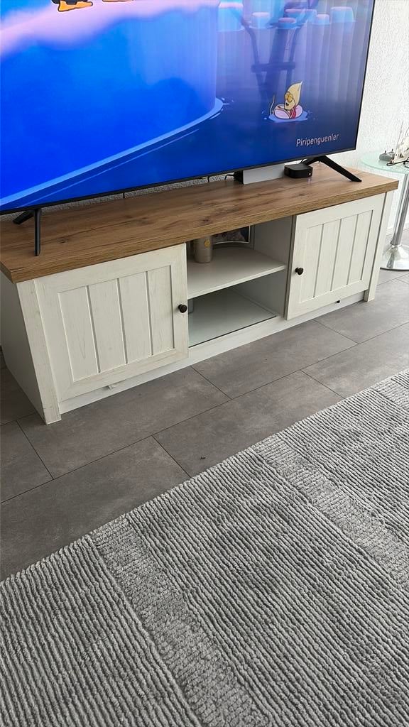 Tv kast, Ophalen, Kunststof, Zo goed als nieuw, Minder dan 100 cm
