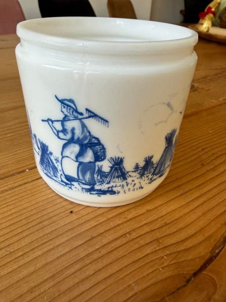 Vintage Opaliene Tabakspot Willem II Sigarenfabrieken, Ophalen of Verzenden