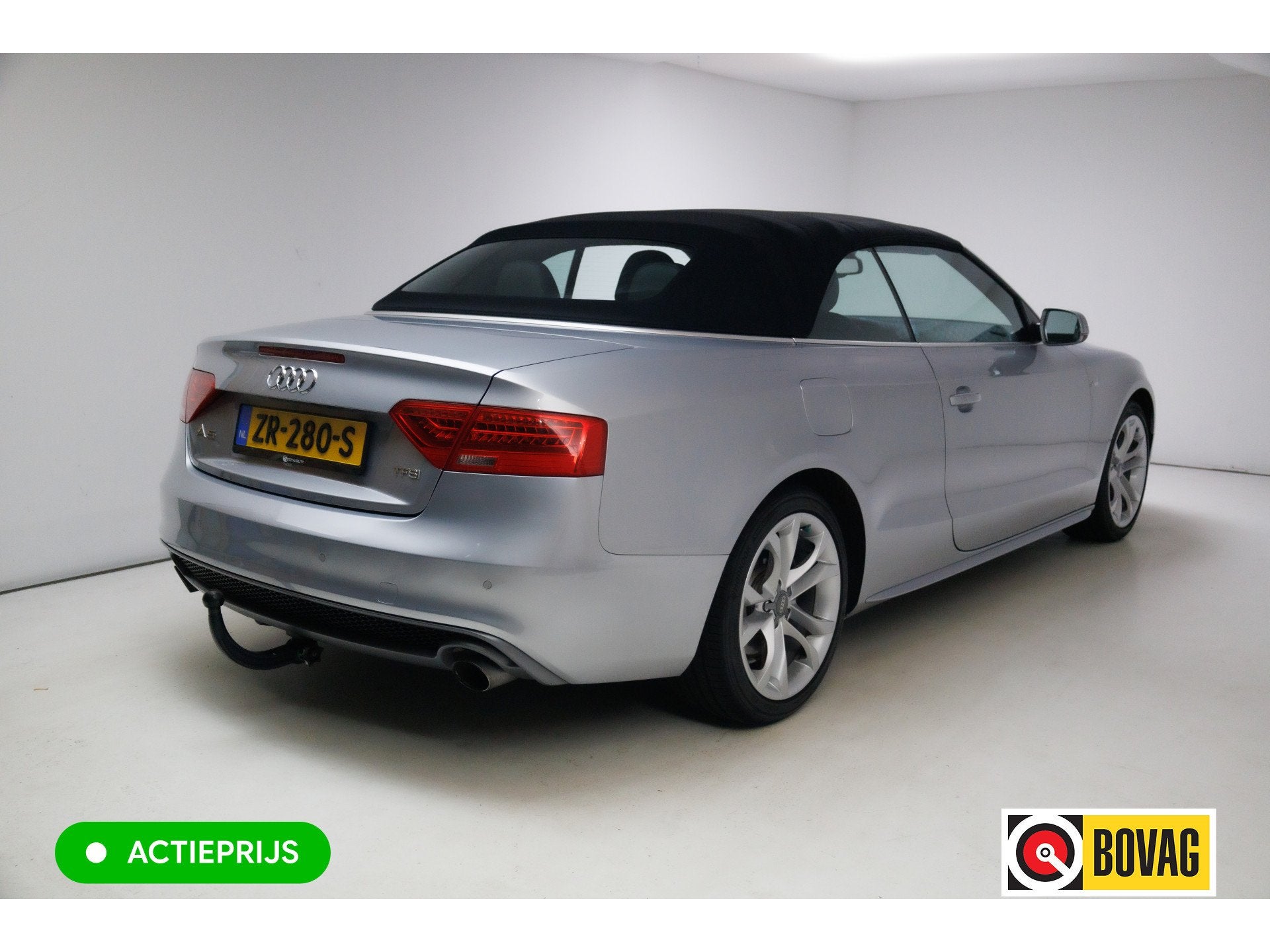 Audi A5 Cabriolet 1.8 TFSI S-Line Sport Edition 170 PK autom, Auto's, 4 cilinders, 4 stoelen, Alcantara, Bedrijf